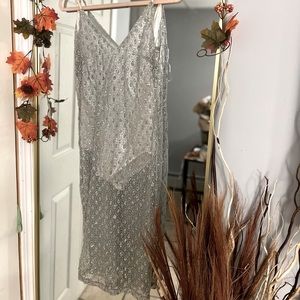 Silver Diamond Dress